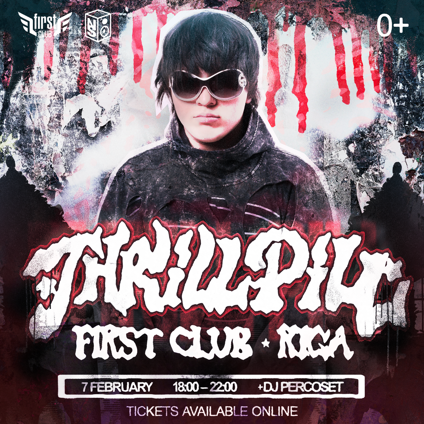 "THRILL PILL" RIGA 07.02 FIRST CLUB